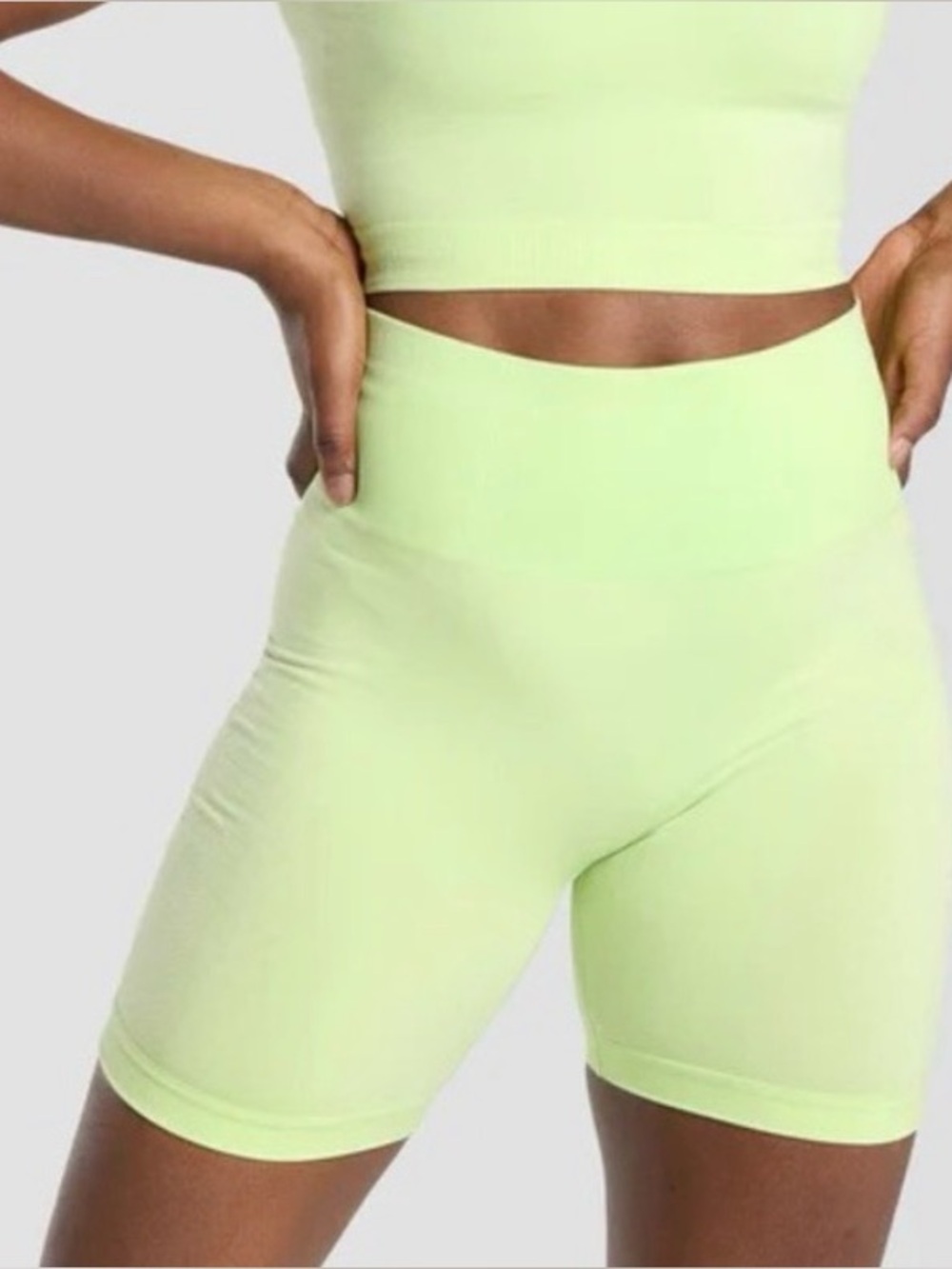Gym shark Lime Green Activewear Set